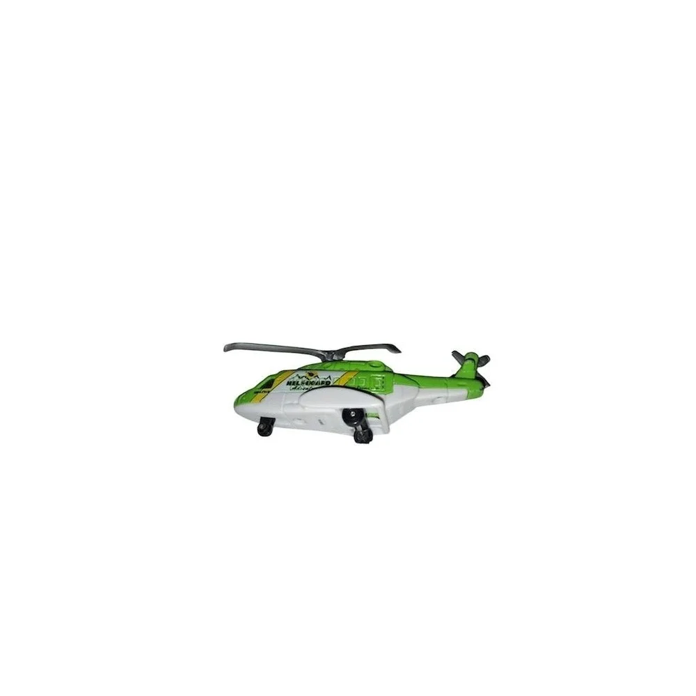 Matchbox Adventure Crew Mission‎ Chopper Diecast Helicopter Green